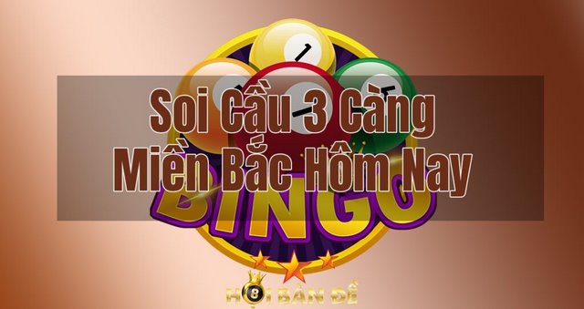 Kỹ thuật soi cầu 3 càng cực đơn giản
